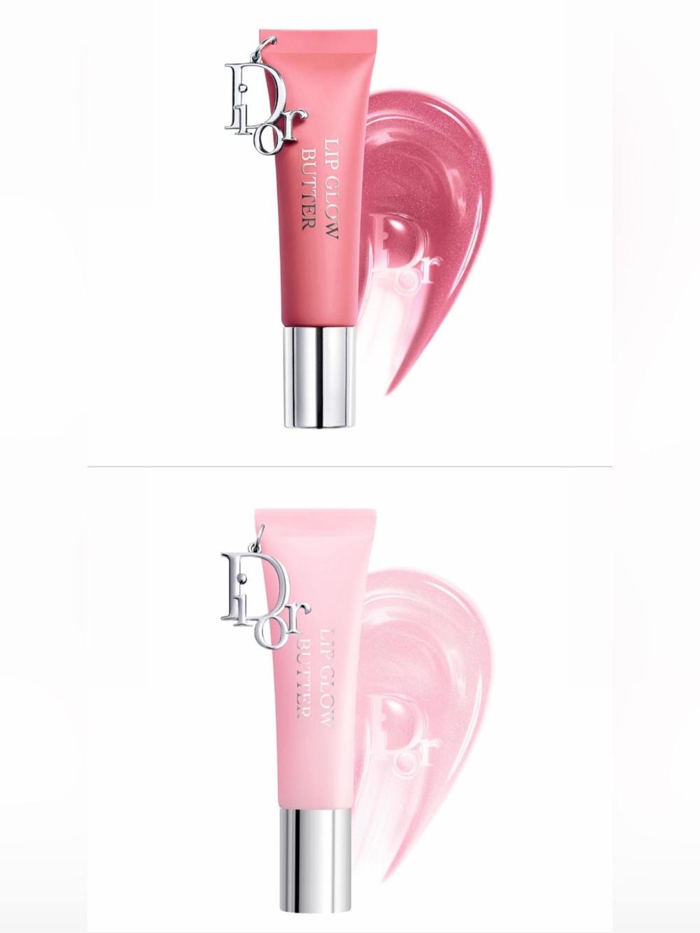 2x Dior Lip Glow Butter Hydrating Lip Balm
